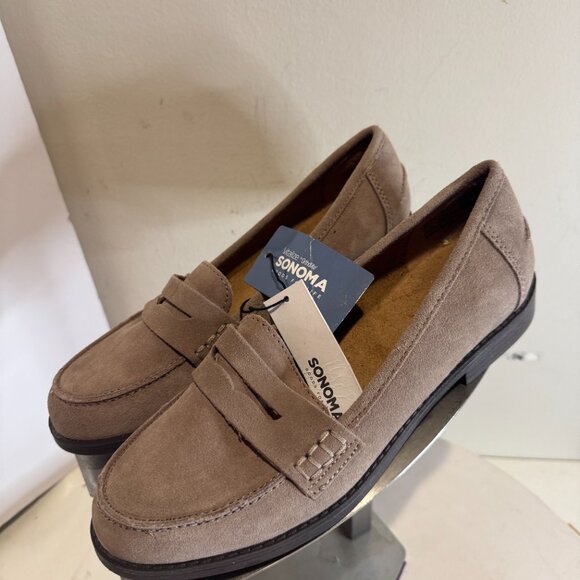 Sonoma Shoes - Sonoma Petya Suede Upper Women's Flat Shoes size 8 NEW